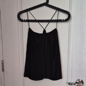 a new day Black Strappy Top